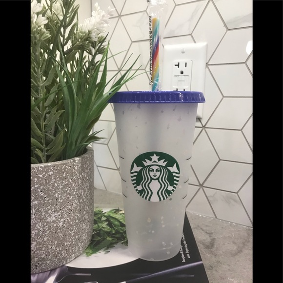 Starbucks Confetti Cold Cup 24oz - Picture 2 of 2